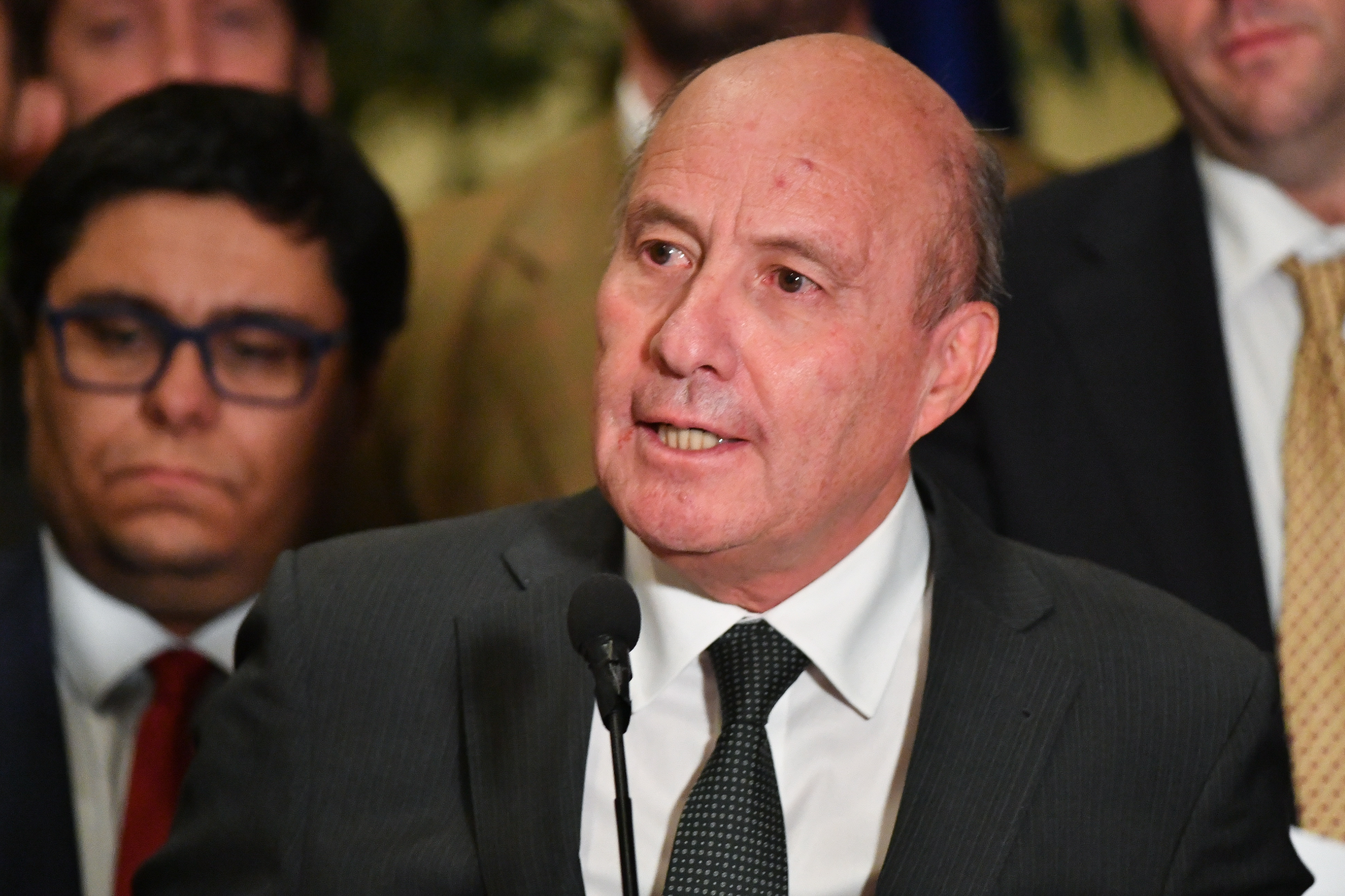 Ministro de Hacienda, Jorge Quiroz